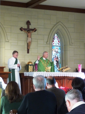 Daily Mass in Our Lady of Perpetual Help Chapel at St. Peter Chanell, Roswell, Georgia