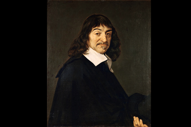 René-Descartes by Frans Hals