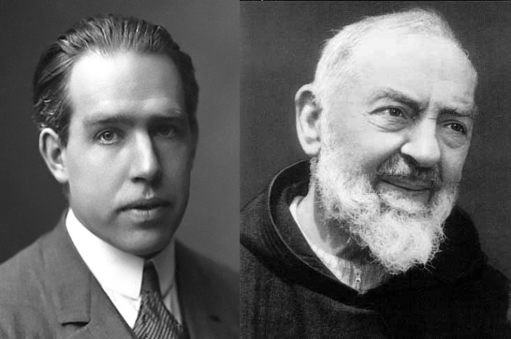 St. Pio and Bohr