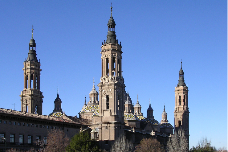 Catedral-Basílica de Nuestra Señora del Pilar in Zaragoza, Aragon, Spain