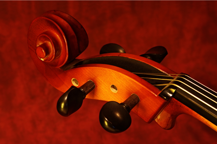 Cello Scroll