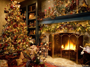christmas-tree-fireplace