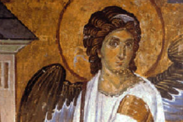 Archangel Gabriel Outside Tomb of Jesus Resurrection