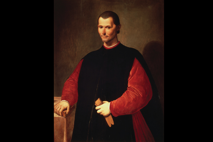 Portrait of Niccolò Machiavelli by Santi di Tito