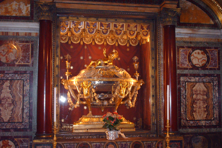 Reliquary of the Holy Crib Basilica di Santa Maria Maggiore