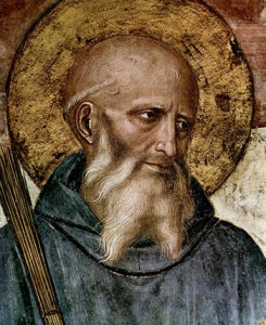 "Saint Benedict of Nursia" by Fra Angelico