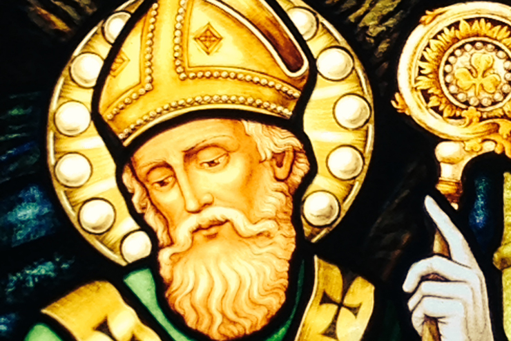 St. Patrick, Apostle of Ireland (detail)
