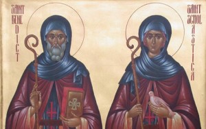 St. Benedict of Nursia and St. Scholastica of Nursia