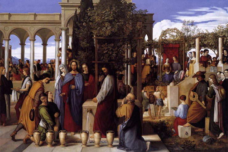 "The Wedding Feast at Cana" by Julius Schnorr von Carolsfeld