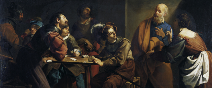 "The Denial of St. Peter" by Theodoor Rombouts