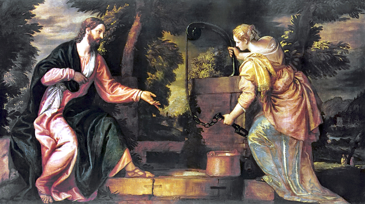 "Christ and the Woman of Samaria" by Paolo Veronese